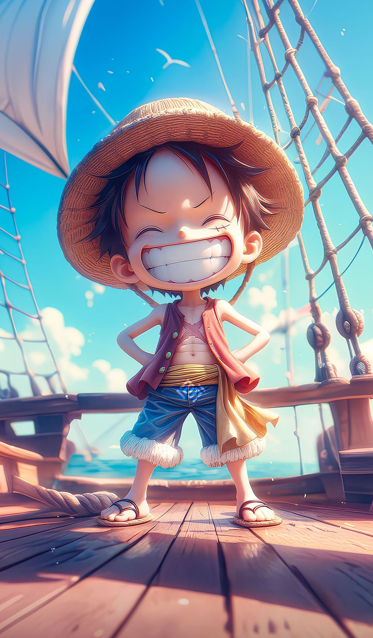 Luffy Smiling